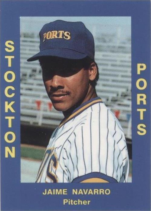 Cal League California League 1988 - Jaime Navarro #182