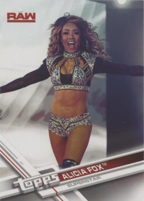 2017 Topps WWE Then Now Forever - Alicia Fox #105