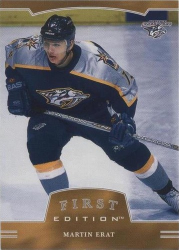 2002-03 In the Game Be A Player First Edition - Martin Erat #297