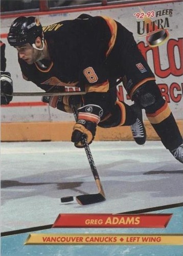 1992-93 Fleer Ultra - Greg Adams #217