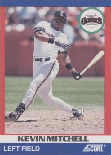 1991 Score 100 Hottest Players - Kevin Mitchell #98