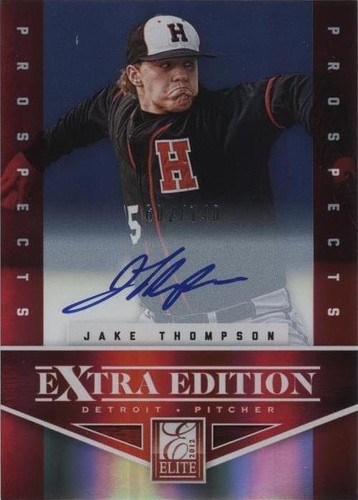 2012 Elite Extra Edition - Jake Thompson #137