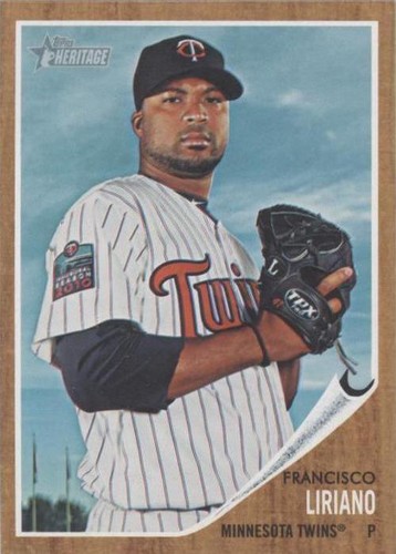 2011 Topps Heritage - Francisco Liriano #230