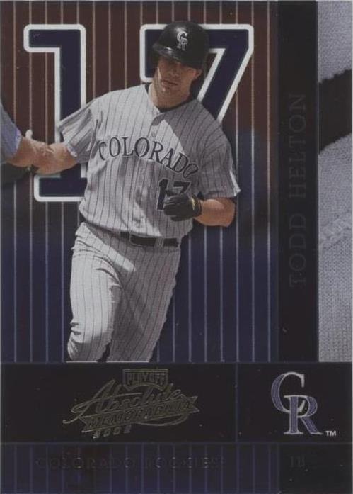 Playoff Absolute Memorabilia 2002 - Todd Helton #51