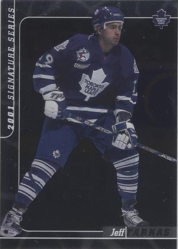2000-01 In the Game Be A Player Signature Series - Jeff Farkas #261