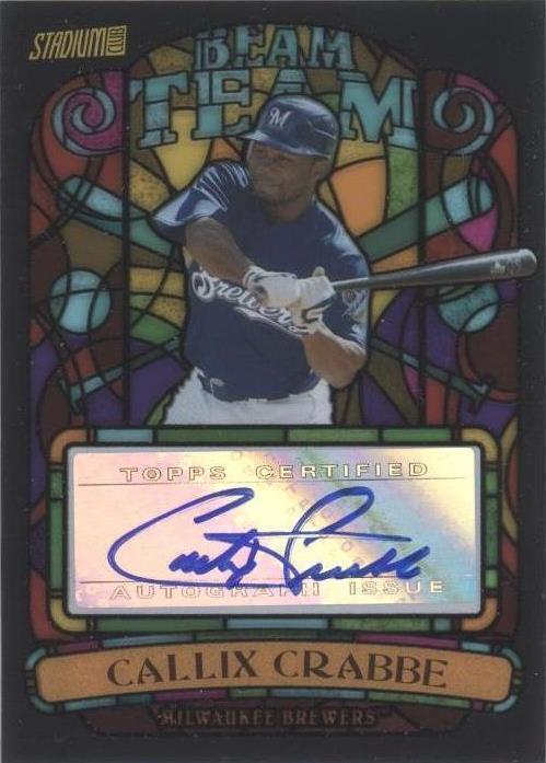 2008 Topps Stadium Club - Callix Crabbe #BTA-CCR