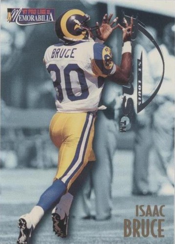 1997 Pro Line II Memorabilia Isaac Bruce #MEM47