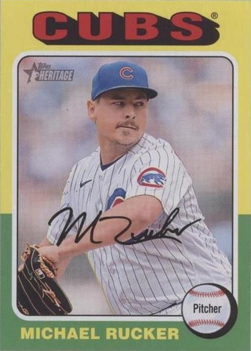 まいける 2024 Topps Heritage #125 Michael Rucker | eBay