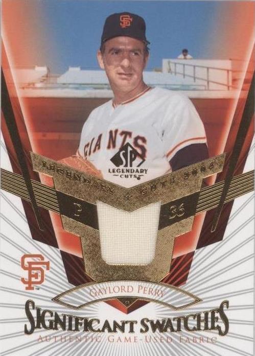 SP Legendary Cuts 2004 - Gaylord Perry #SS-GP