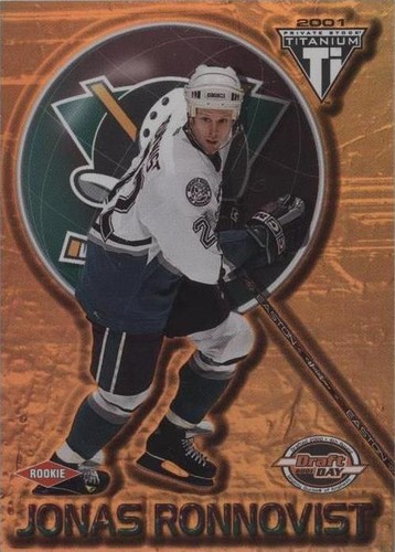 2000-01 Pacific Private Stock Titanium Draft Edition - Jonas Ronnqvist #152