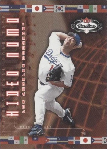 2002 Fleer Box Score - Hideo Nomo #193
