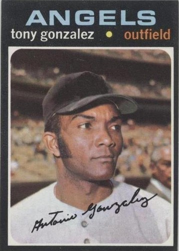 1971 Topps - Tony Gonzalez #256