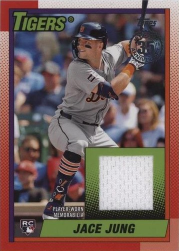 52514 2025 Topps Heritage RC Jace Jung Detroit Tigers | eBay