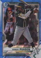 2021 Bowman Sapphire Edition - Robert Puason #BCP-45
