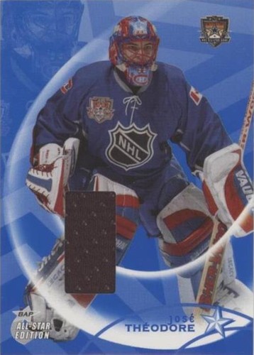 2002-03 In the Game Be A Player All-Star Edition - Jose Theodore #AS-91