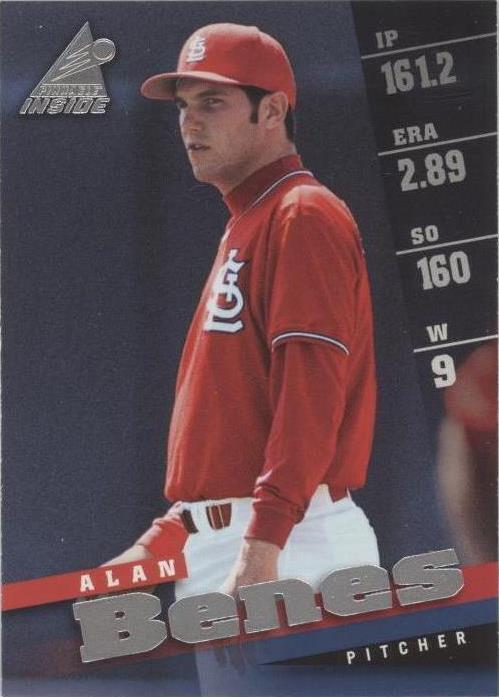 1998 Pinnacle Inside - Alan Benes #66