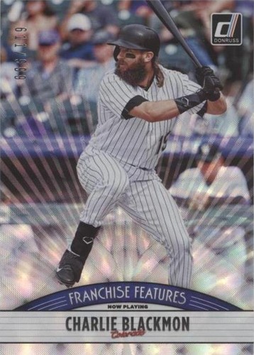 2019 Panini Donruss - Charlie Blackmon Leody Taveras #FF18