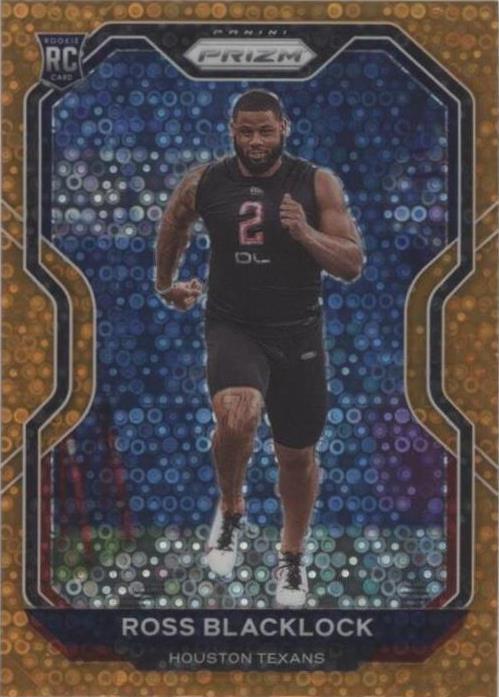 2020 Panini Prizm - Rookie Ross Blacklock #394 Orange Disco Prizm (RC ...