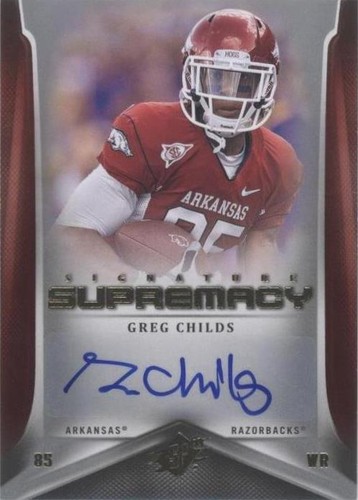 2012 SPx Greg Childs #SUP-GC