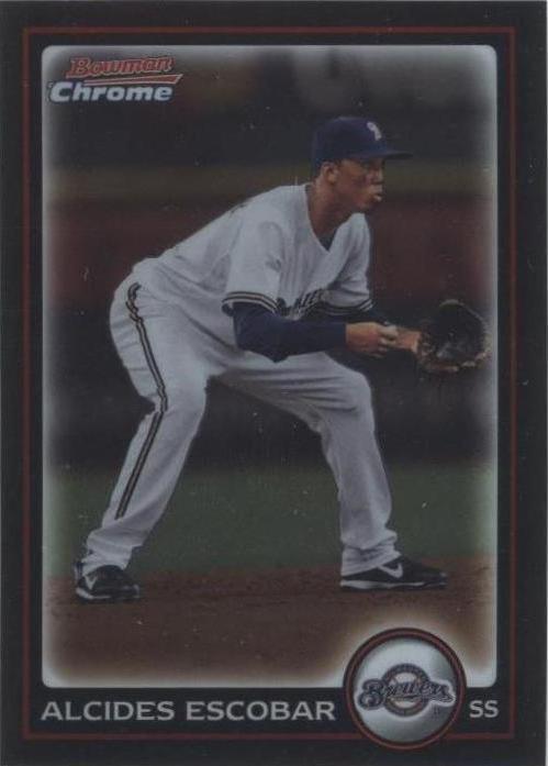 Bowman Chrome 2010 - Alcides Escobar #54
