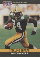 1990 Pro Set FACT Cincinnati Sterling Sharpe #114