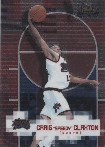 2000-01 Topps Finest - Speedy Claxton #144