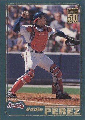 2001 Topps - Eddie Perez #420