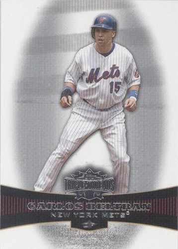 2006 Topps Triple Threads - Carlos Beltran #39