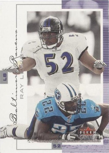 2001 Fleer Genuine Ray Lewis #43