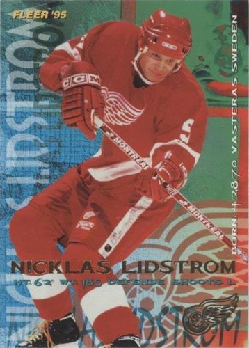 1994-95 Fleer - Nicklas Lidstrom #62