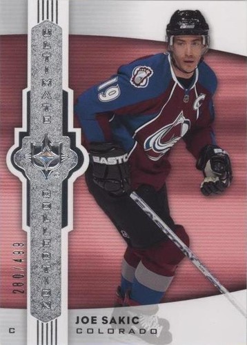 2007-08 Ultimate Collection - Joe Sakic #48