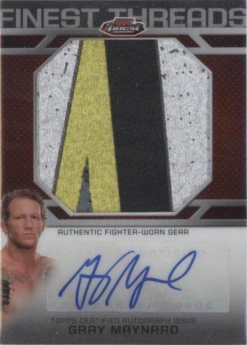 2013 Topps Finest UFC - Gray Maynard #FTAR-GMA