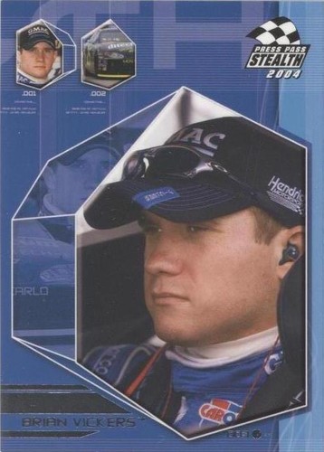 2004 Press Pass Stealth - Brian Vickers #24