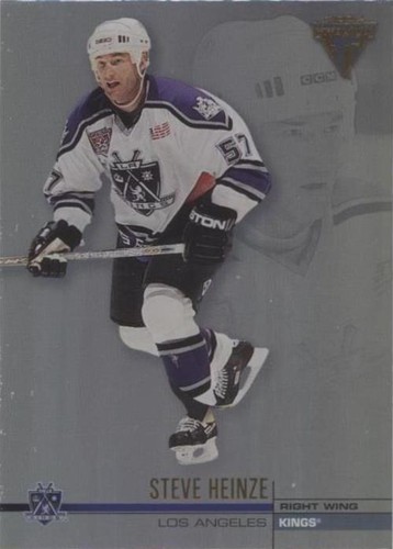 2001-02 Pacific Private Stock Titanium - Steve Heinze #65