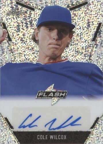 2020 Leaf Flash - Cole Wilcox #PA-CW1