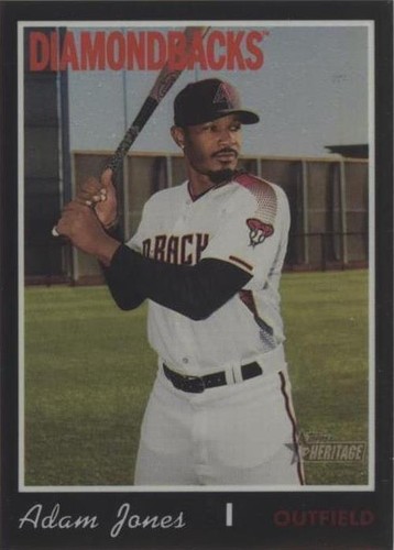 2019 Topps Heritage High Number - Adam Jones #THC-705