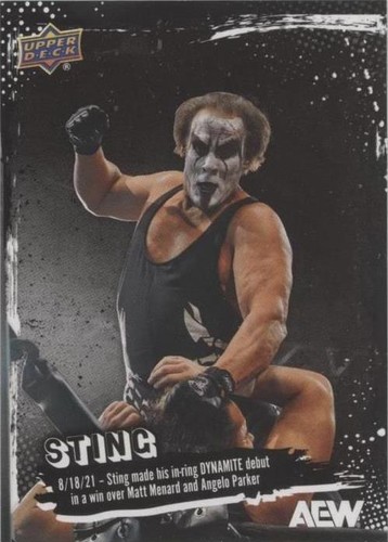 2024 Upper Deck Aew the Icon Sting Weekly - Sting #4