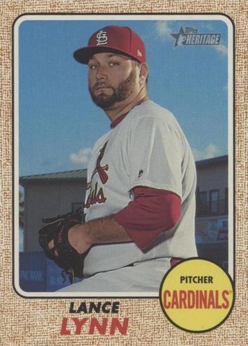 2017 Topps Heritage High Number - Lance Lynn #518