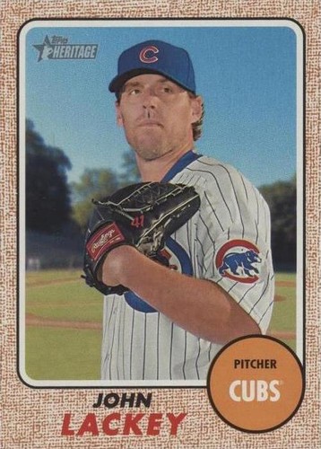 2017 Topps Heritage - John Lackey #333