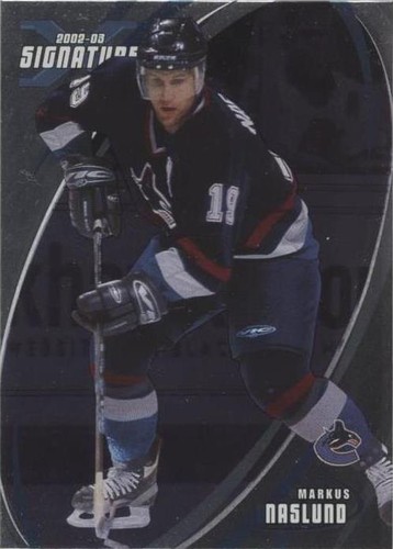 2002-03 In the Game Be A Player Signature Series - Markus Naslund #031