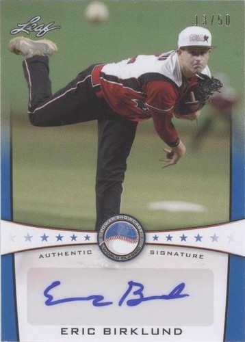2013 Leaf Power Showcase - Eric Birklund #PSA-EB1
