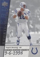 2006 Upper Deck Rookie Debut Peyton Manning #GDD-PM