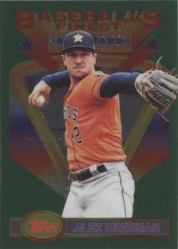2020 Topps Finest Flashbacks - Alex Bregman #100