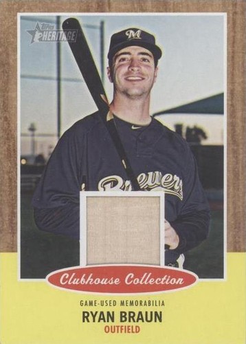 2011 Topps Heritage - Ryan Braun #CCR-RB