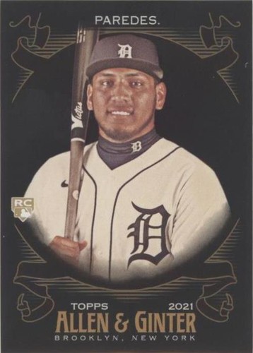 2021 Topps Allen & Ginter's X - Isaac Paredes #254