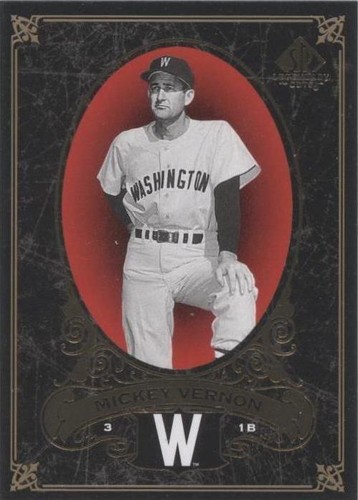 2007 SP Legendary Cuts - Mickey Vernon #98