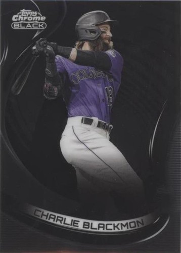 2022 Topps Chrome Black - Charlie Blackmon #26