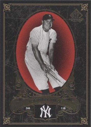2007 SP Legendary Cuts - Johnny Mize #58