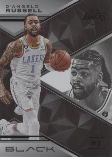 2022-23 Panini Black - D'Angelo Russell #38
