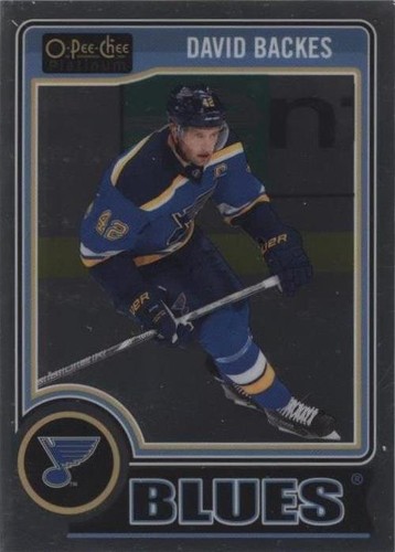 2014-15 O-Pee-Chee Platinum - David Backes #92